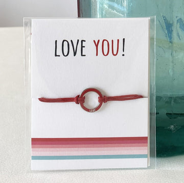 Love You! Coral and Mint